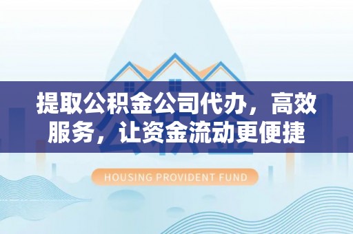 嘉义提取公积金公司代办，高效服务，让资金流动更便捷