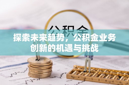 嘉义探索未来趋势，公积金业务创新的机遇与挑战