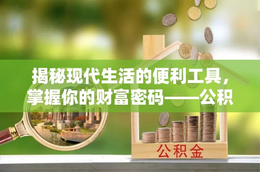 嘉义揭秘现代生活的便利工具，掌握你的财富密码——公积金查询方式
