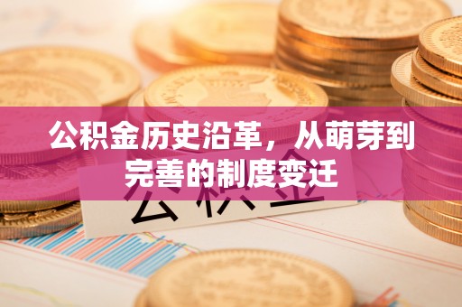 嘉义公积金历史沿革，从萌芽到完善的制度变迁