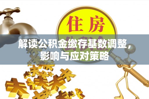 嘉义解读公积金缴存基数调整，影响与应对策略