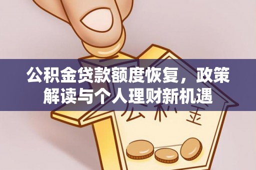 嘉义公积金贷款额度恢复，政策解读与个人理财新机遇