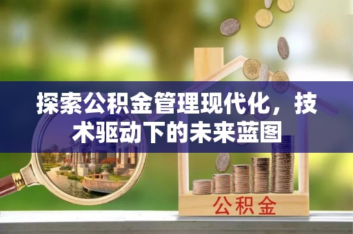 嘉义探索公积金管理现代化，技术驱动下的未来蓝图