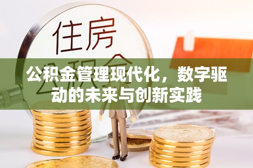 嘉义公积金管理现代化，数字驱动的未来与创新实践